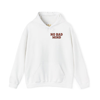 No Bad Mind - Unisex Hoodie (Letterwork front, Artwork Back)