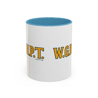 W.G.B.N.P.T. Ceramic Mugs  – Letterwork Edition
