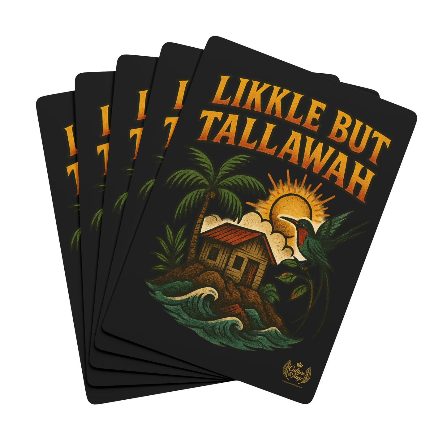 Likkle but Tallawah Poker Cards - Complete Deck
