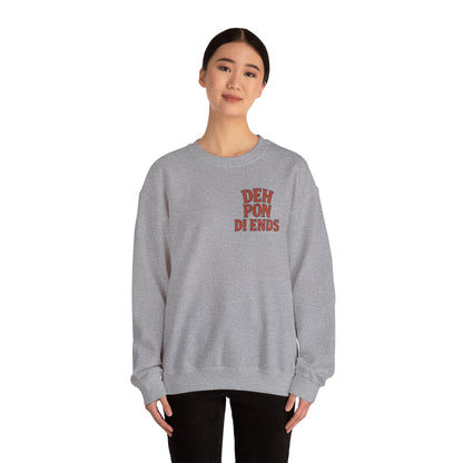 Deh Pon Di Ends - Unisex Crewneck Sweater