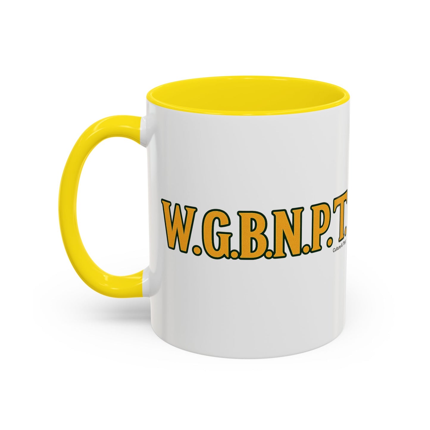 W.G.B.N.P.T. Ceramic Mugs  – Letterwork Edition