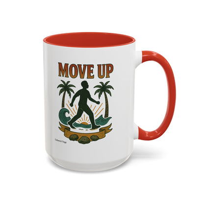 Move Up - Accent Coffee Mug