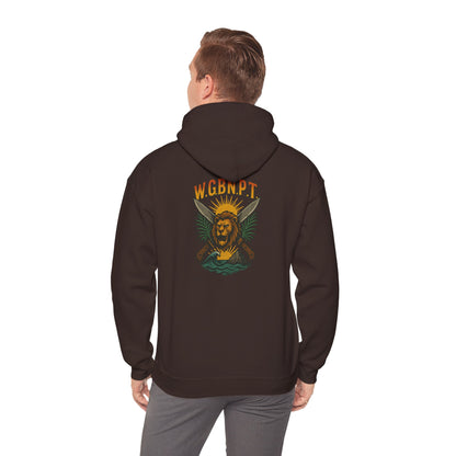 W.G.B.N.P.T. - Unisex Hoodie (Letterwork front, Artwork Back)
