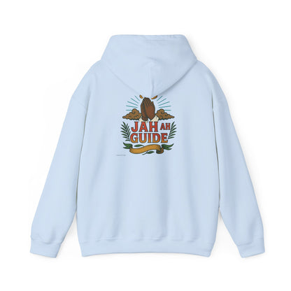 Jah Ah Guide - Unisex Hoodie (Letterwork front, Artwork Back)