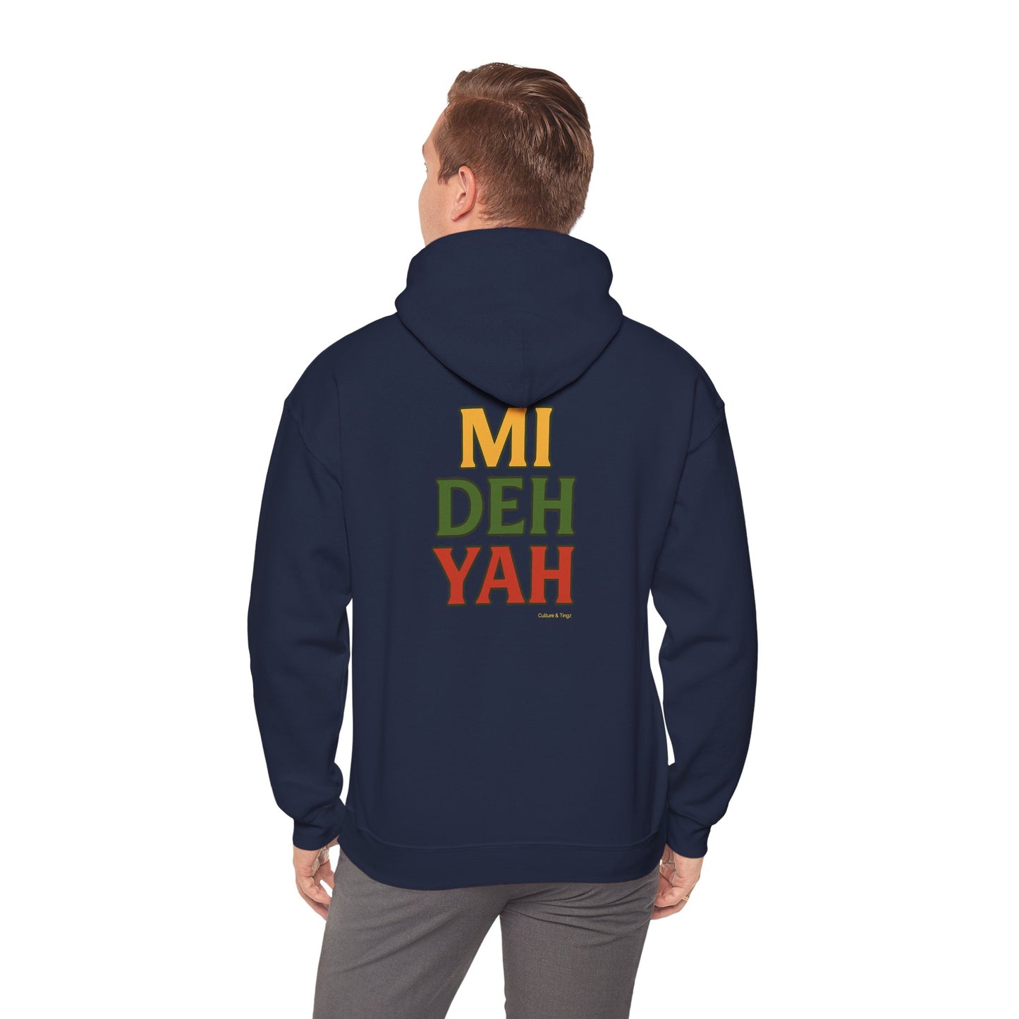 Mi Deh Yah - Unisex Hoodie (Letterwork edition)
