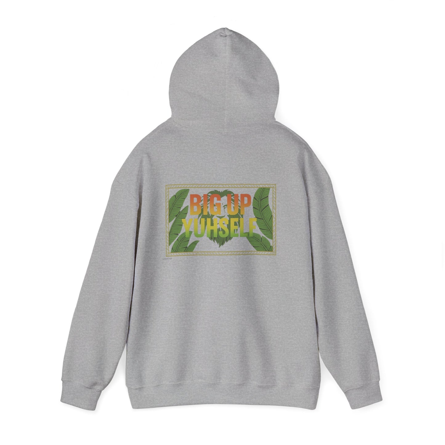 Big Up Yuhself - Unisex Hoodie (Letterwork edition)