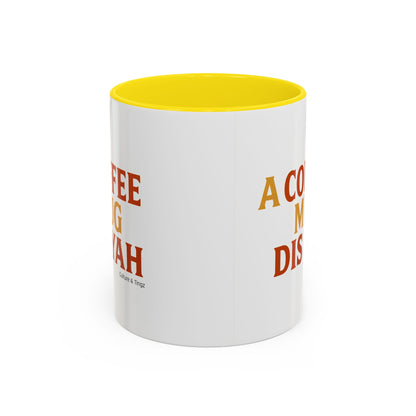 "A Coffee Mug Dis Yah" – Letterwork Edition