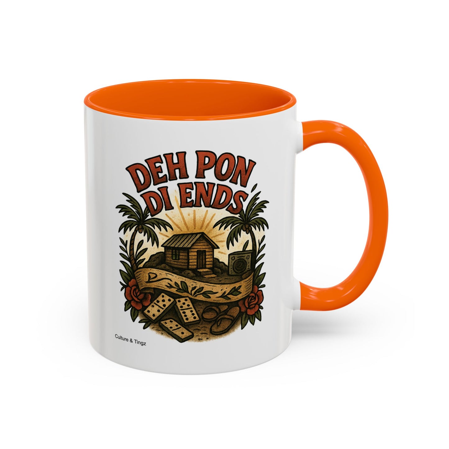 Deh Pon Di Ends - Accent Coffee Mug