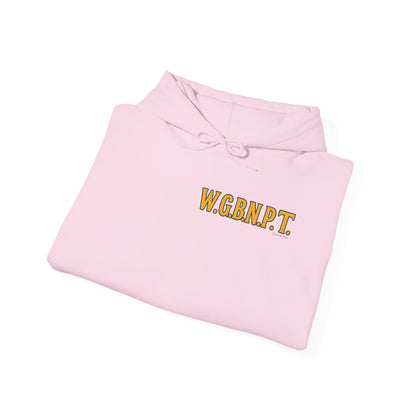 W.G.B.N.P.T. - Unisex Hoodie (Letterwork front, Artwork Back)
