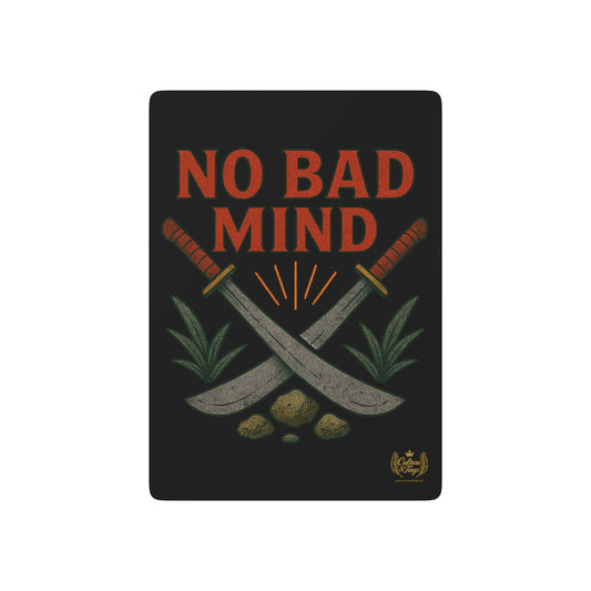 "No Bad Mind" Poker Cards - Complete Deck