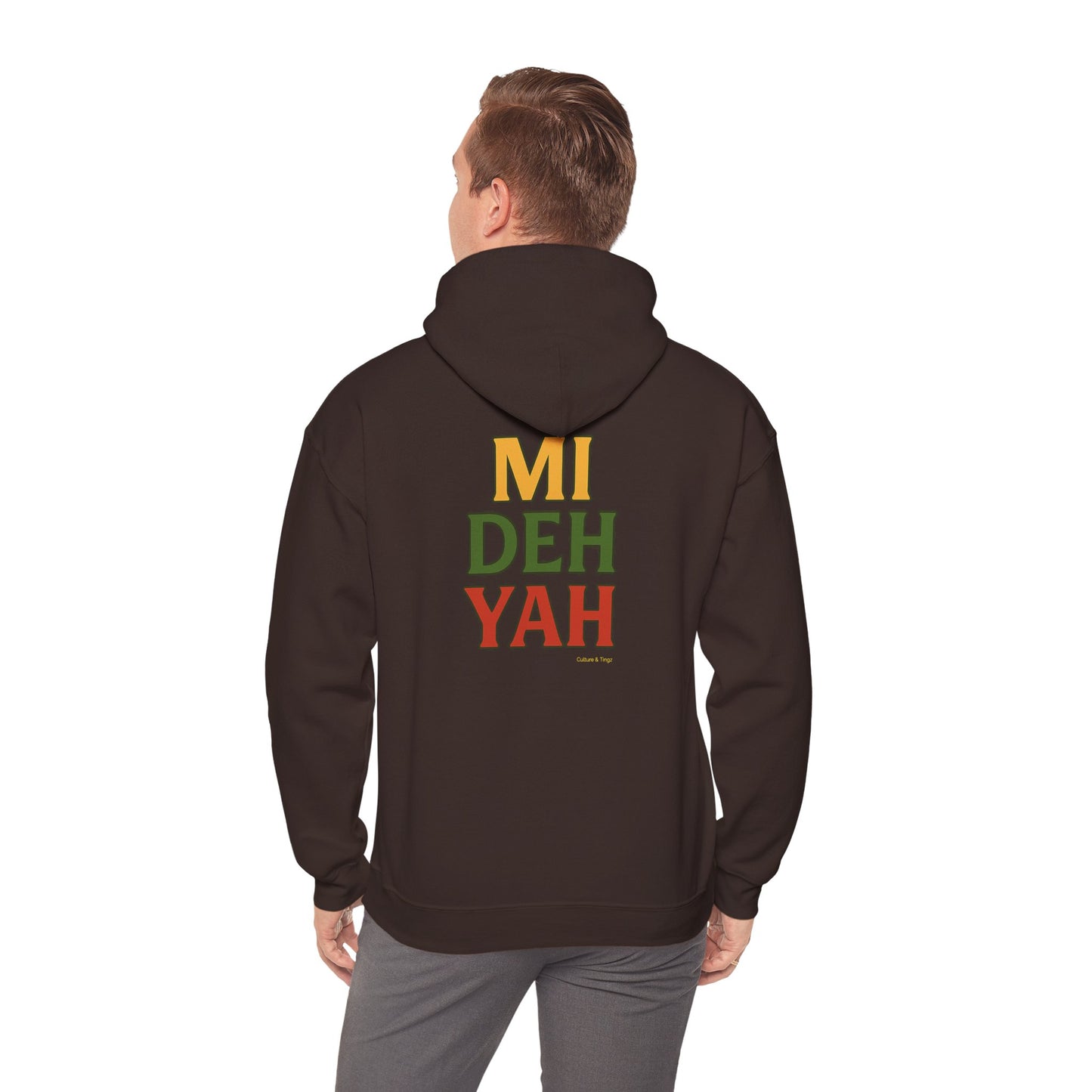 Mi Deh Yah - Unisex Hoodie (Letterwork edition)