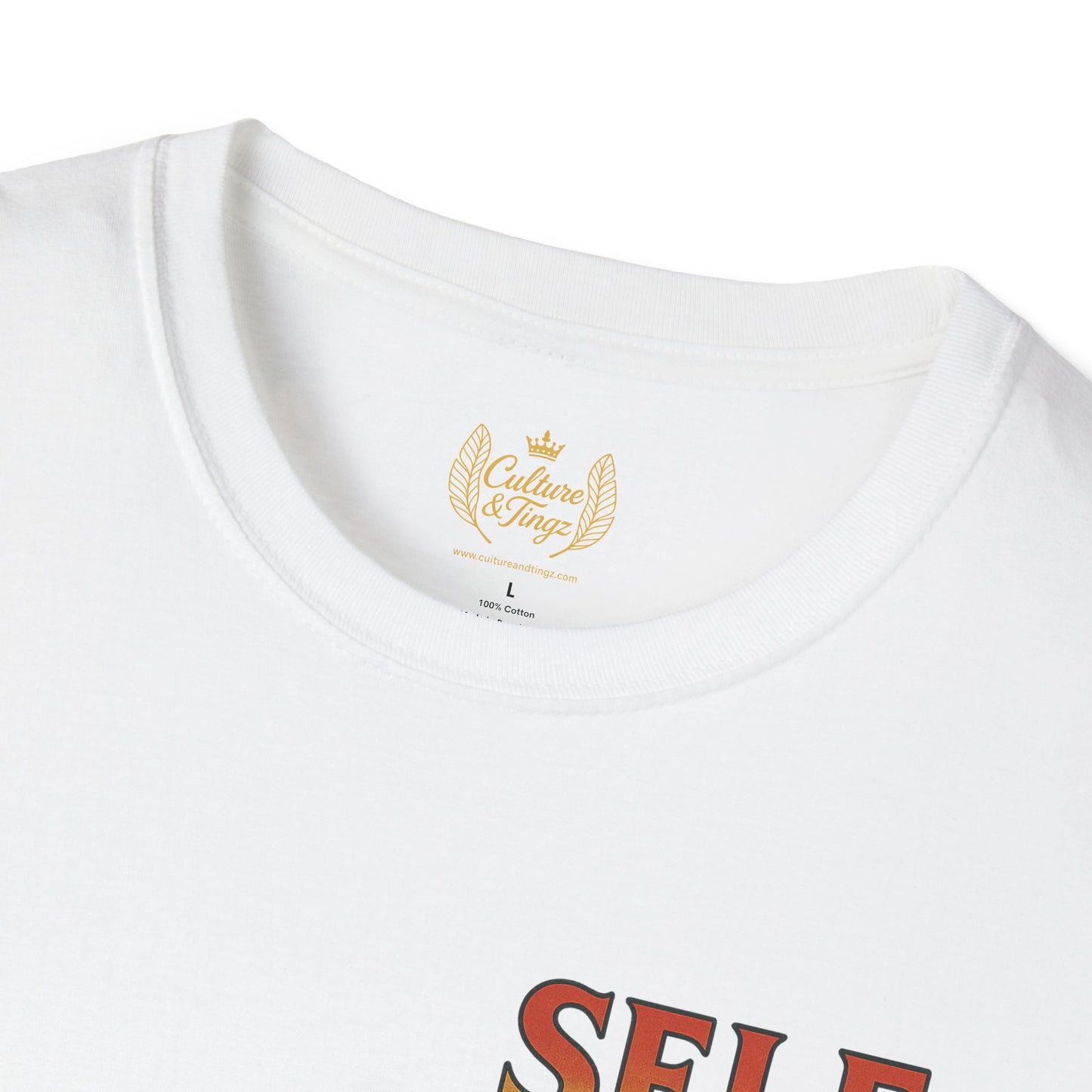 Self Belief  -  Unisex Short Sleeve Tee (Lettering Front, Full Artwork Back)