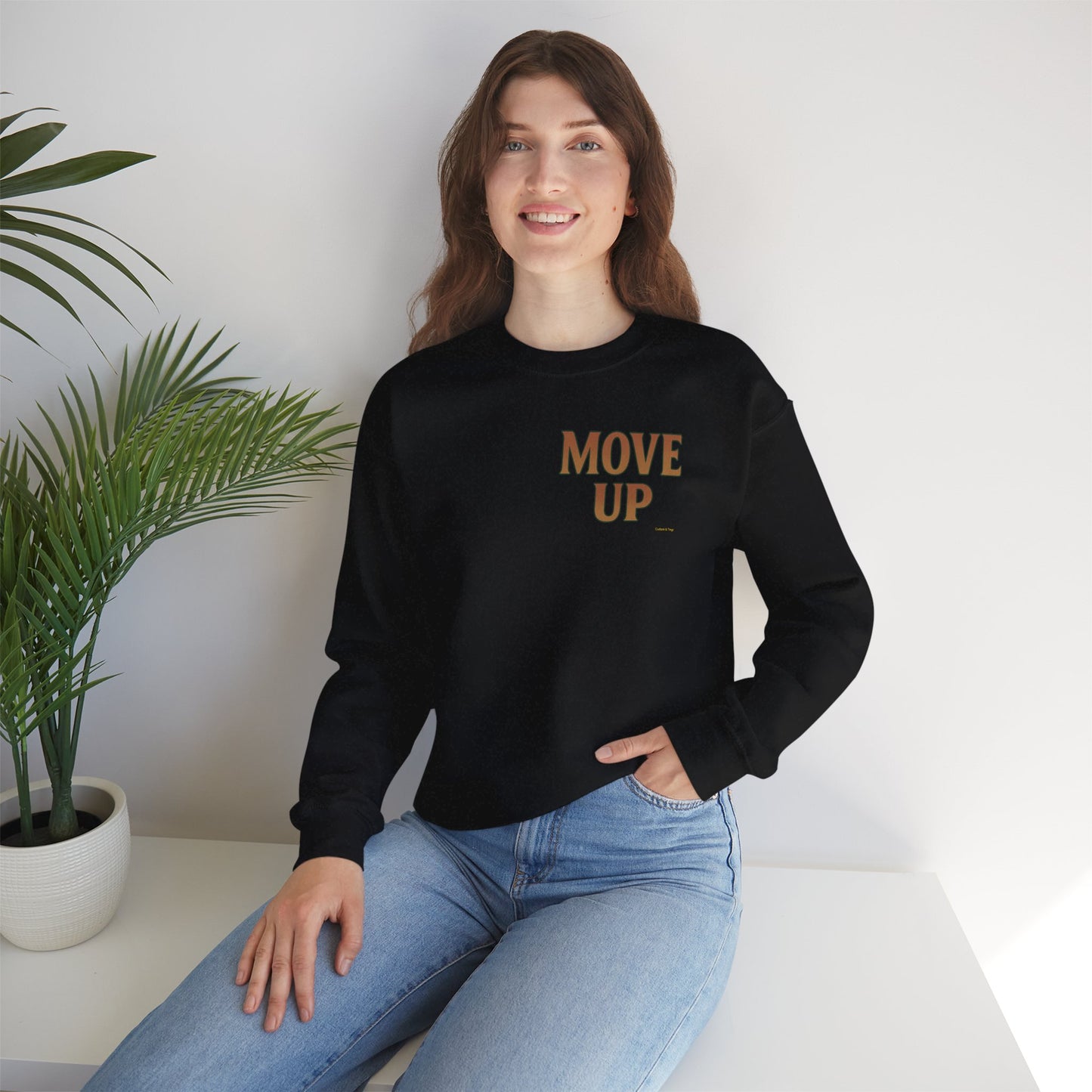 Move Up - Unisex Crewneck Sweater