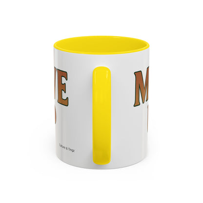 Move Up Ceramic Mugs  – Letterwork Edition