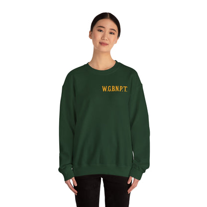 W.G.B.N.P.T. - Unisex Crewneck Sweater (Letterwork Front, Full Artwork Back)
