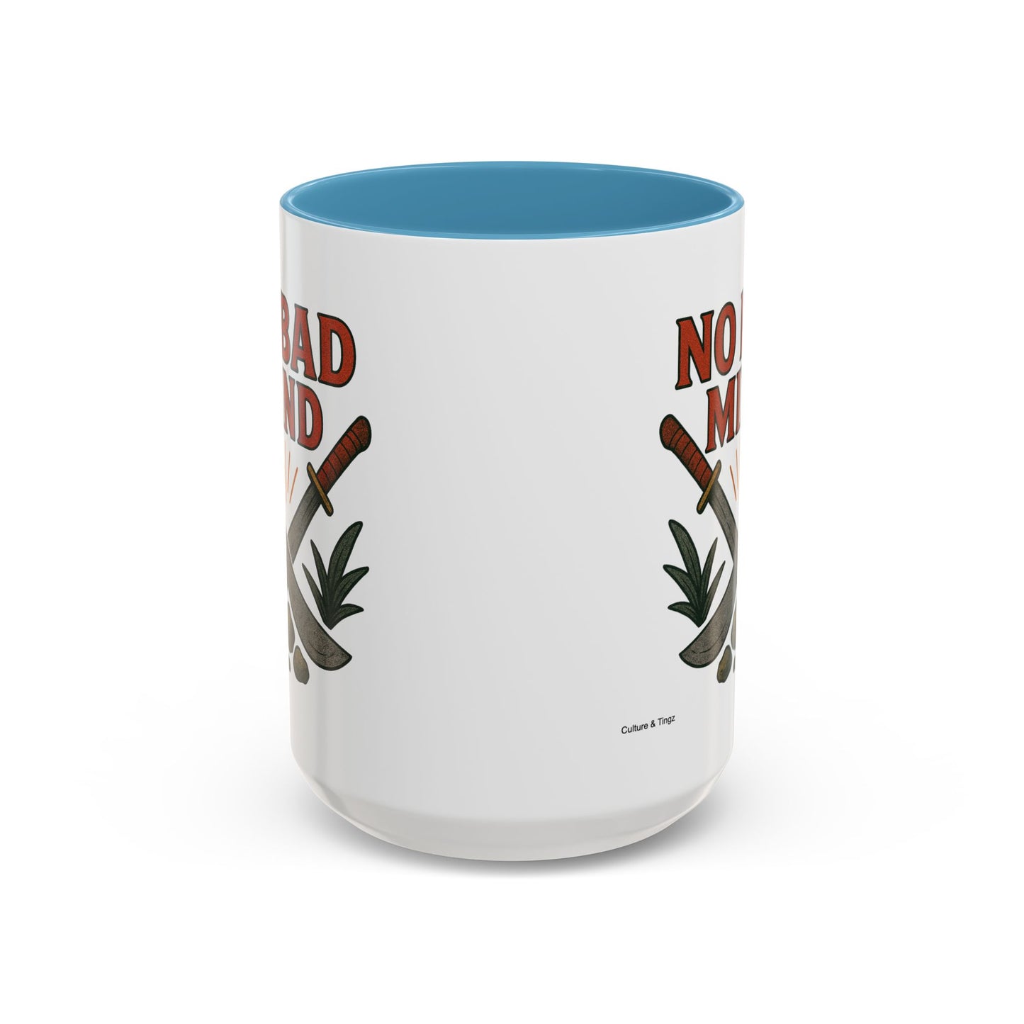 No Bad Mind - Accent Coffee Mug