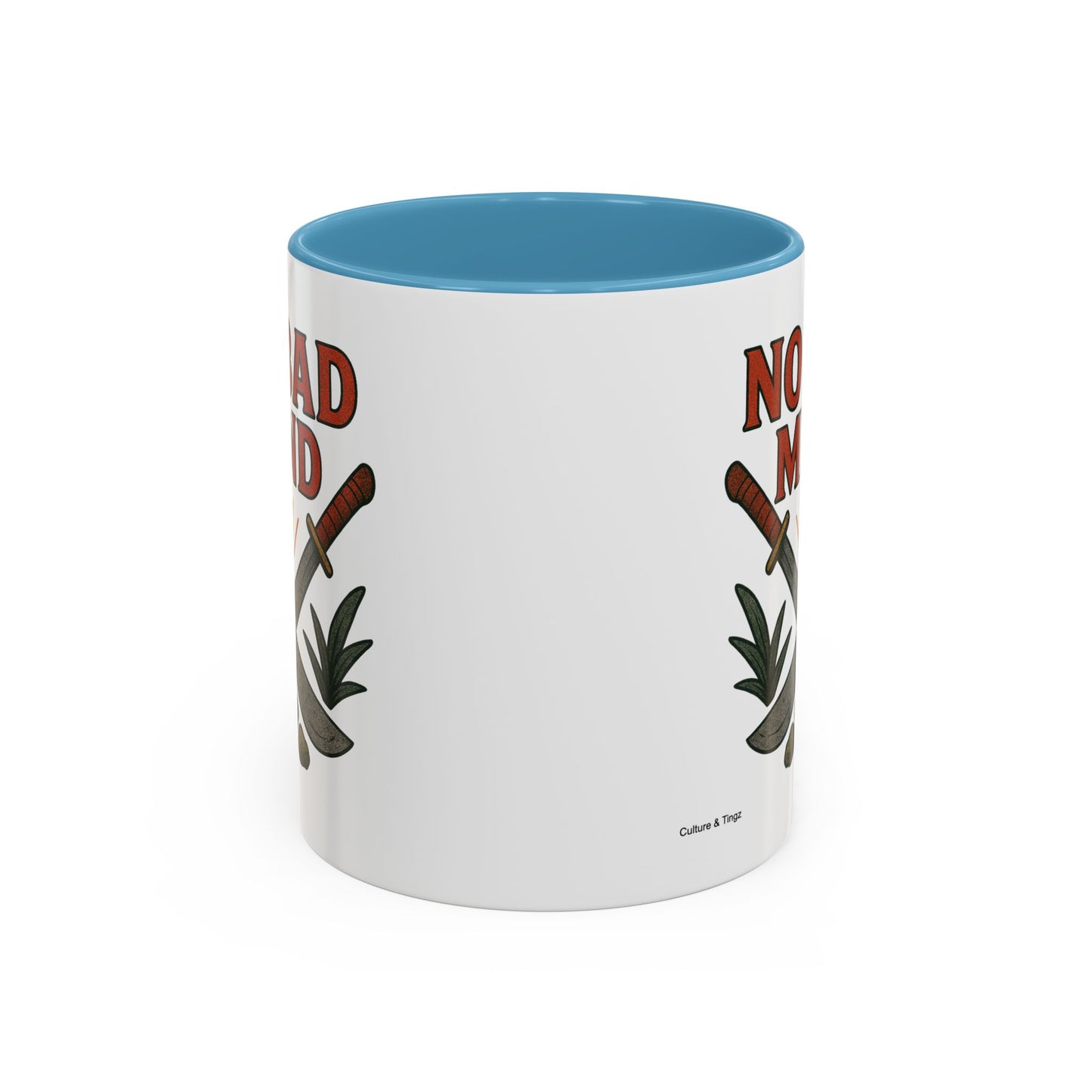 No Bad Mind - Accent Coffee Mug