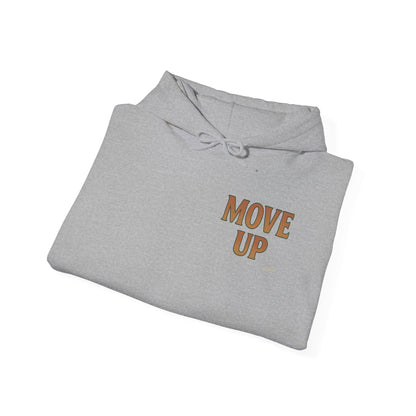 Move Up - Unisex Hoodie (Letterwork front, Artwork Back)