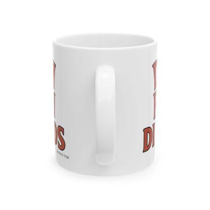 Deh Pon Di Ends Ceramic Mug - Letterwork Collection