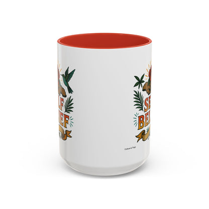 Self Belief - Accent Coffee Mug