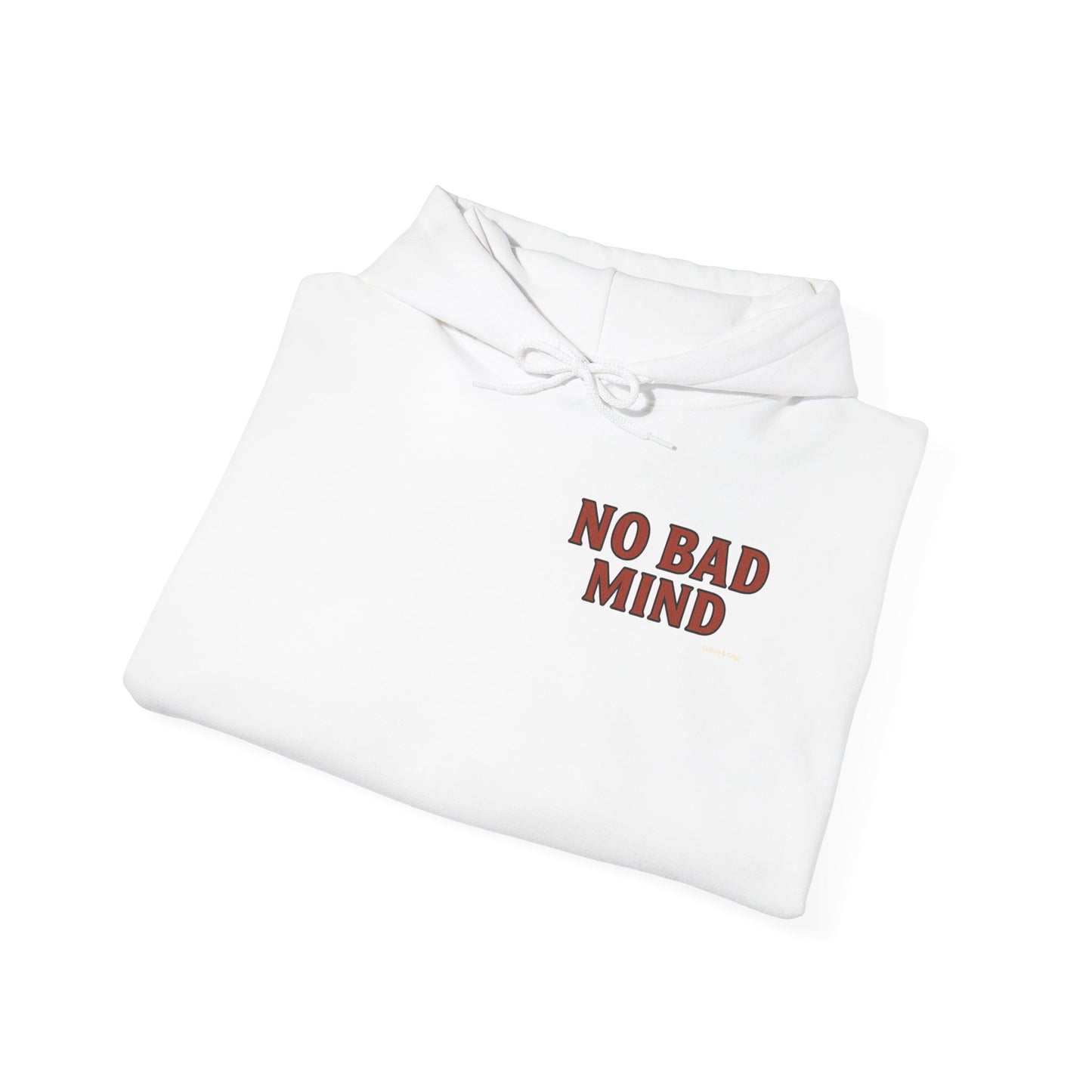 No Bad Mind - Unisex Hoodie (Letterwork front, Artwork Back)