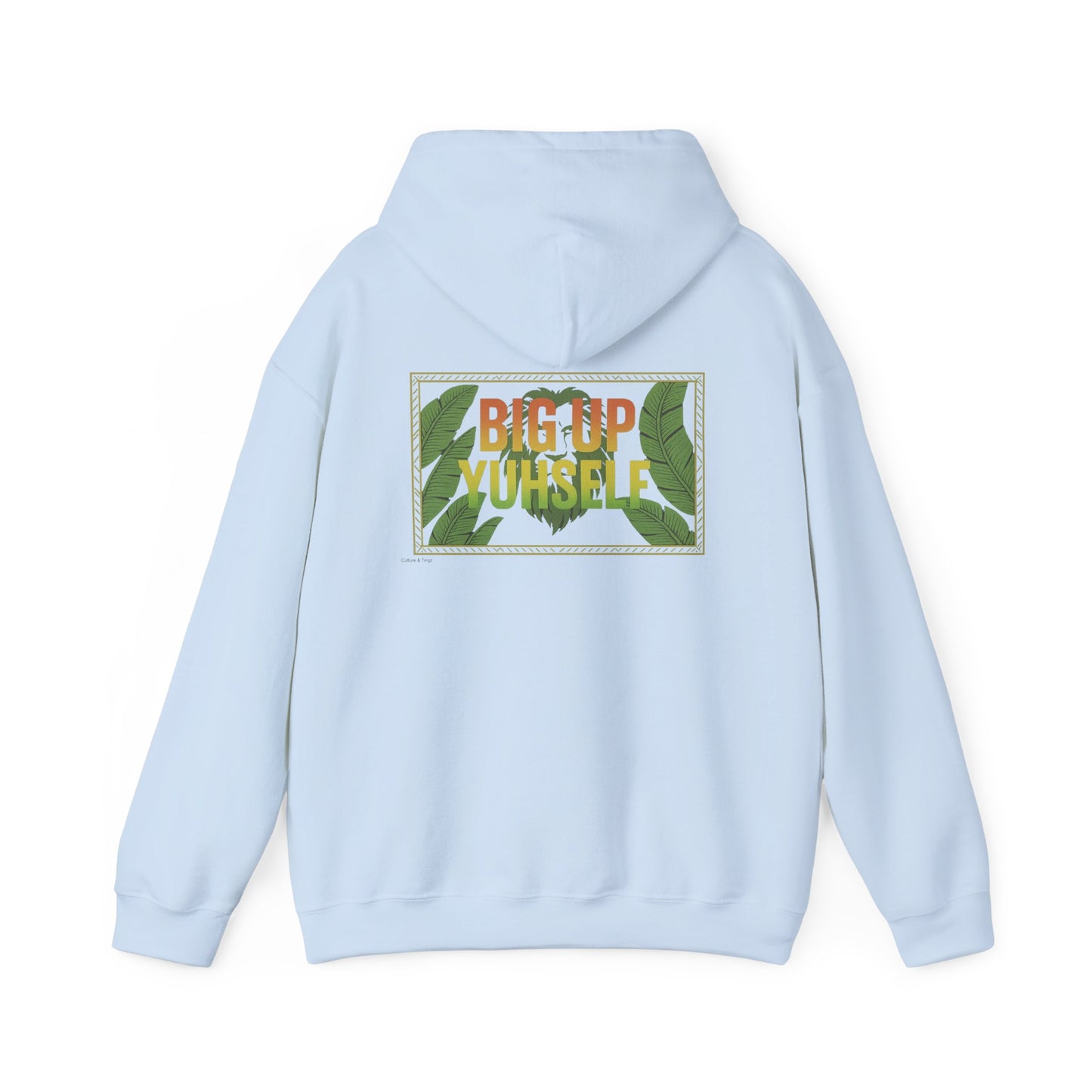 Big Up Yuhself - Unisex Hoodie (Letterwork edition)