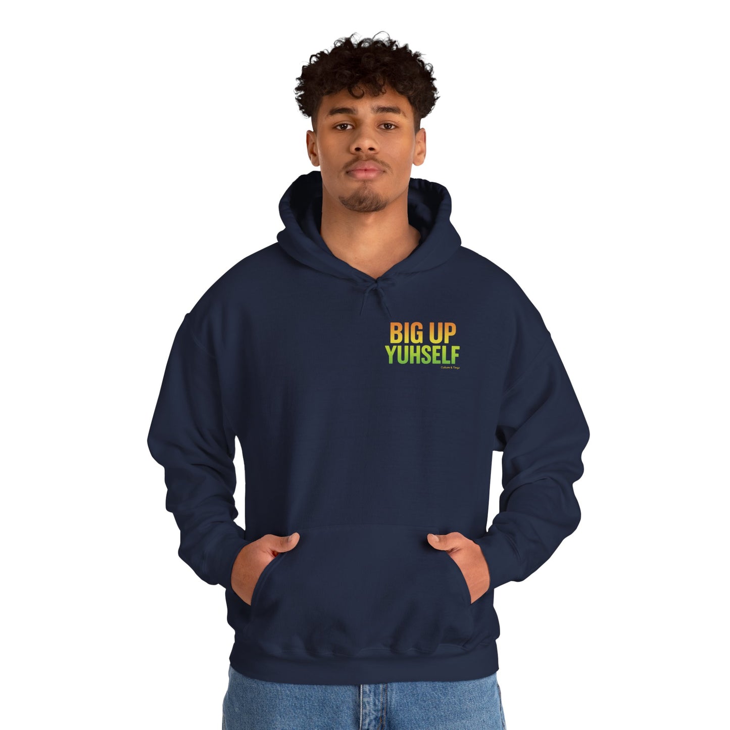 Big Up Yuhself - Unisex Hoodie (Letterwork edition)