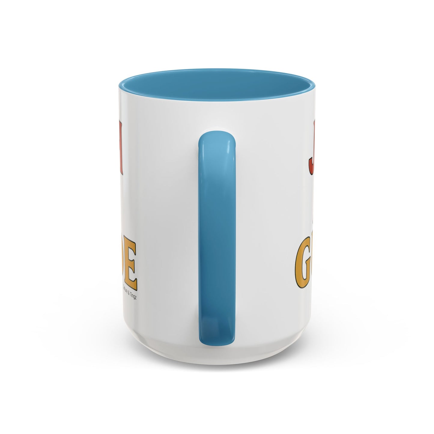 Jah Ah Guide Ceramic Mugs  – Letterwork Edition