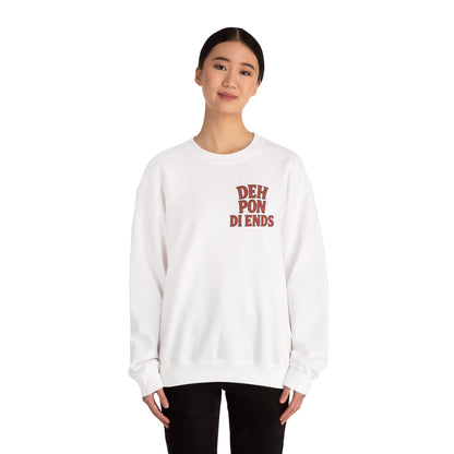 Deh Pon Di Ends - Unisex Crewneck Sweater