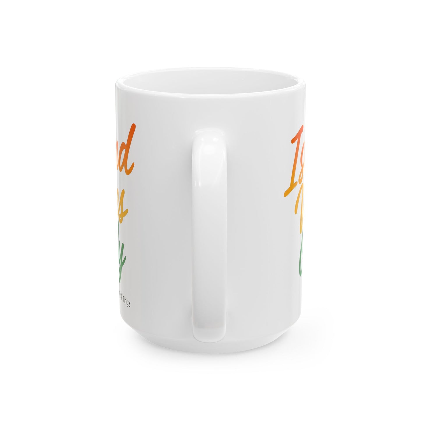 Island Vibes Only Ceramic Mugs- Letterwork Collection