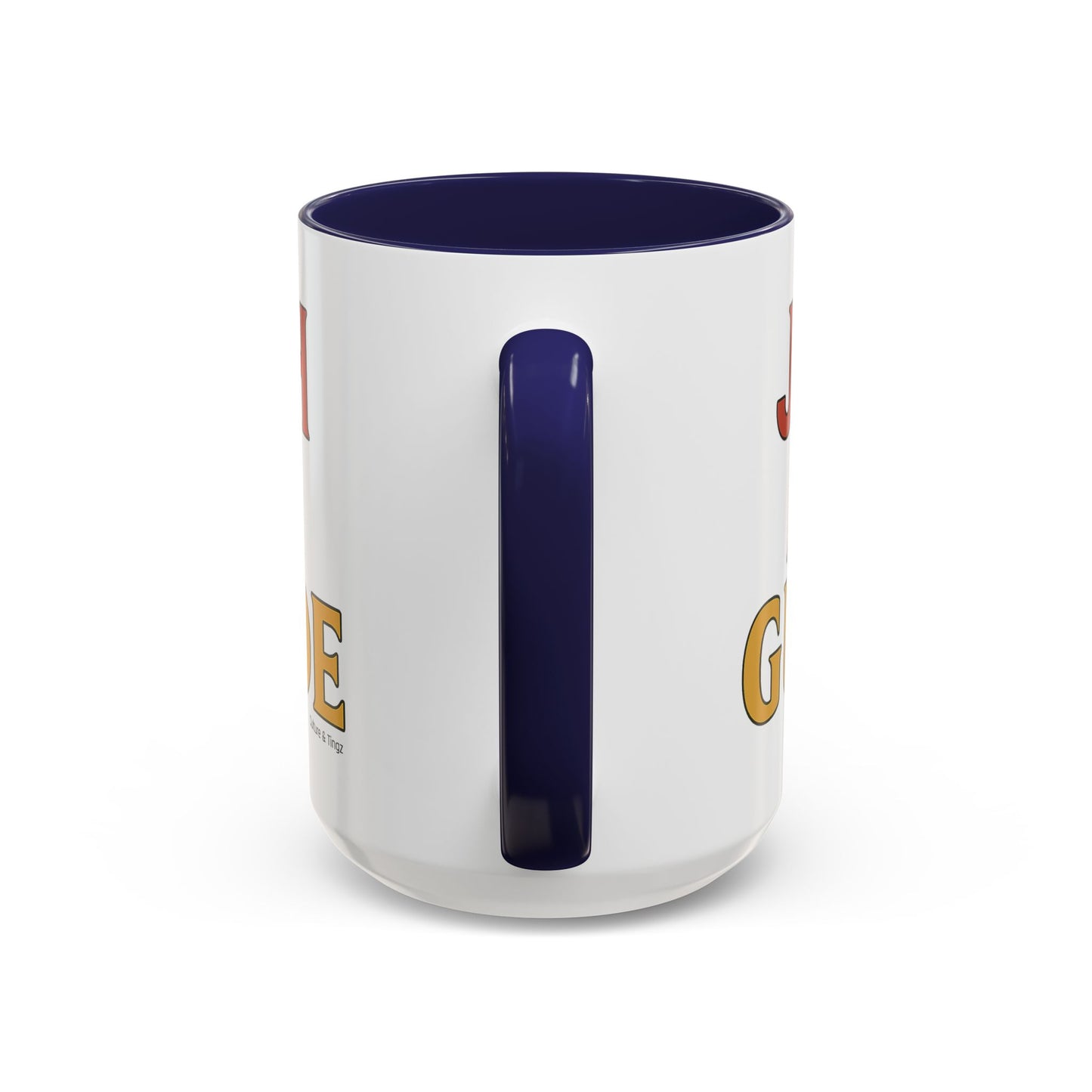 Jah Ah Guide Ceramic Mugs  – Letterwork Edition